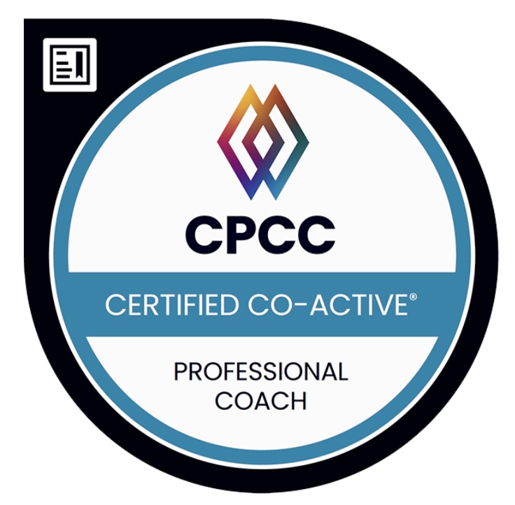 Certified Professional Co-Active Coach credential issued by the Co-Active Training Institute