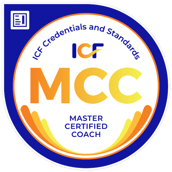 Master Certified Coach credential issued by International Coach Federation